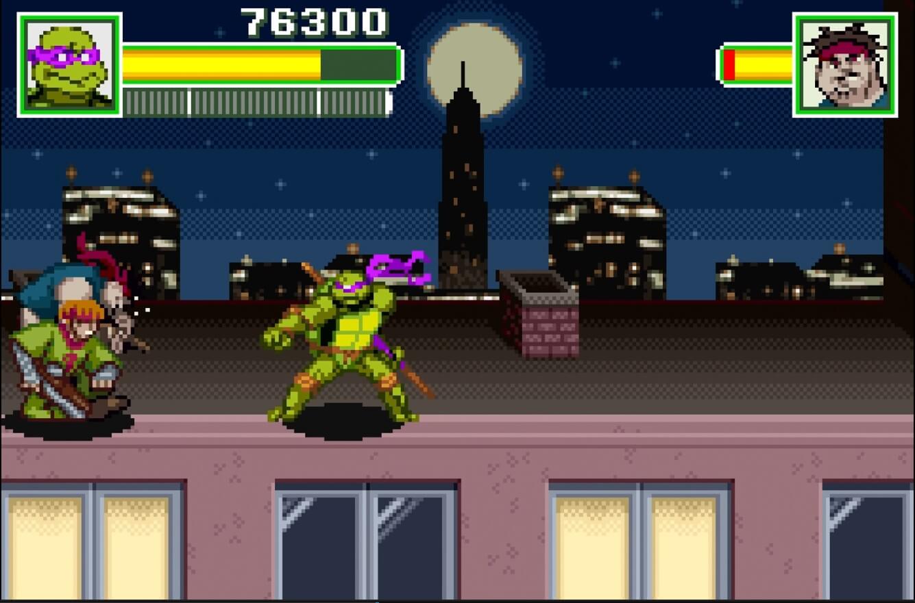Teenage Mutant Ninja Turtles (2003) - геймплей игры Game Boy Advance